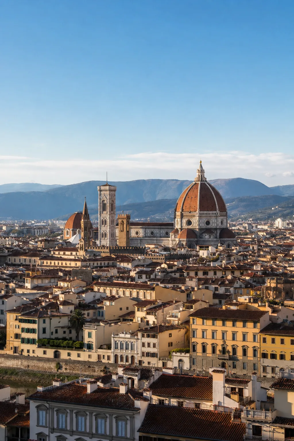 Florence skyline and cathedral