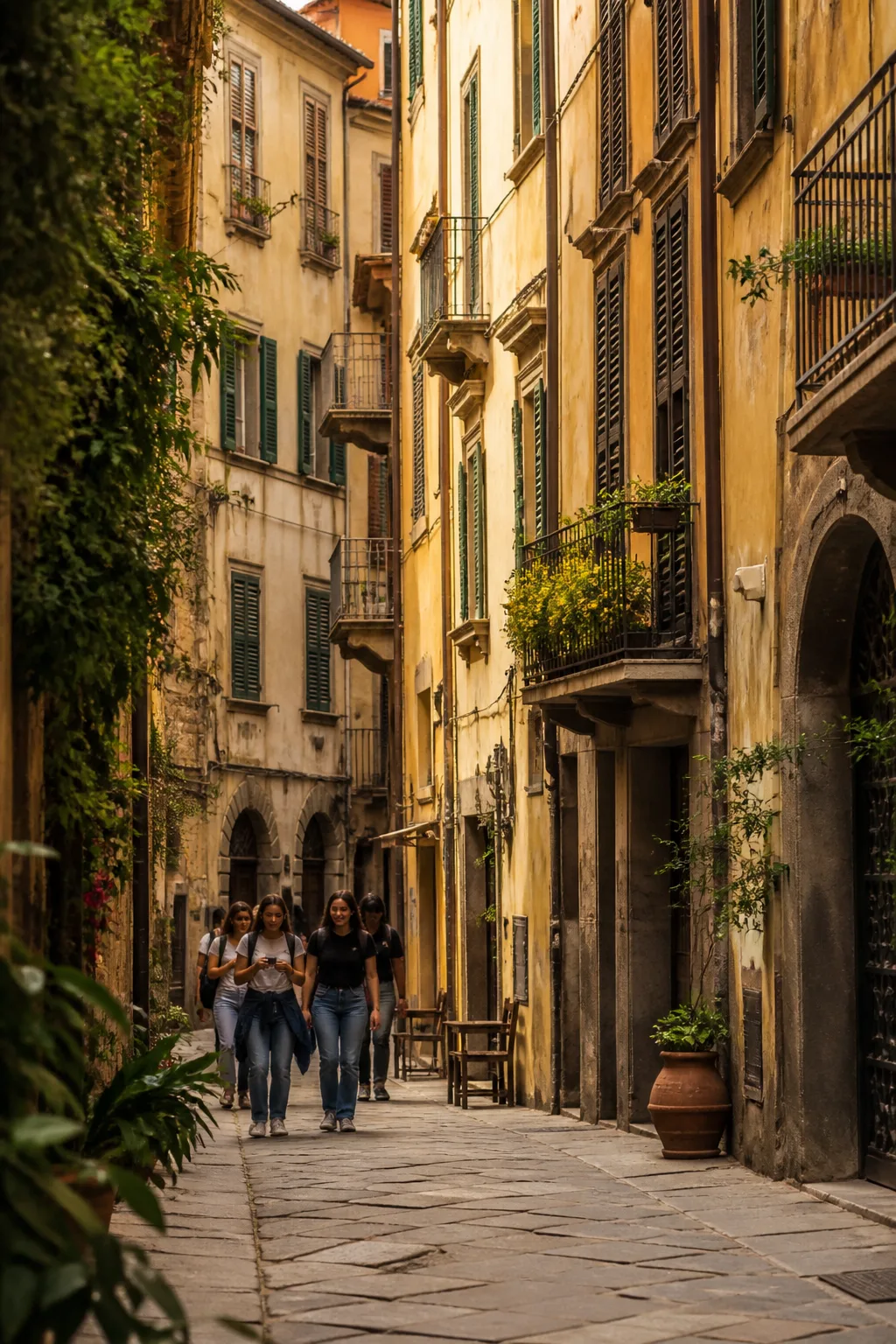 Historic Italian street